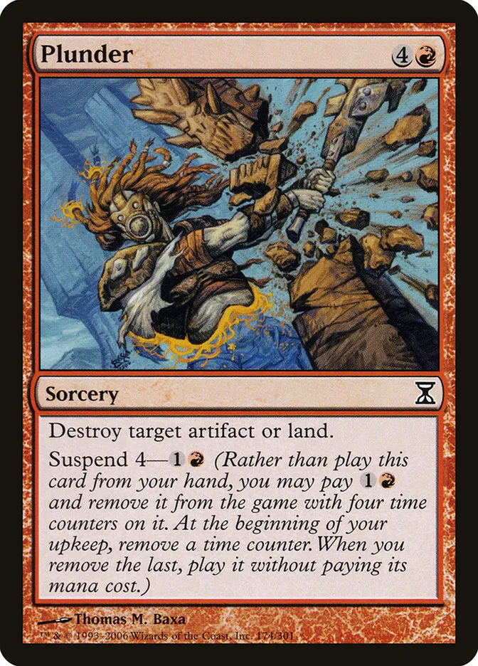 2006 Time Spiral Plunder common #174 common card image