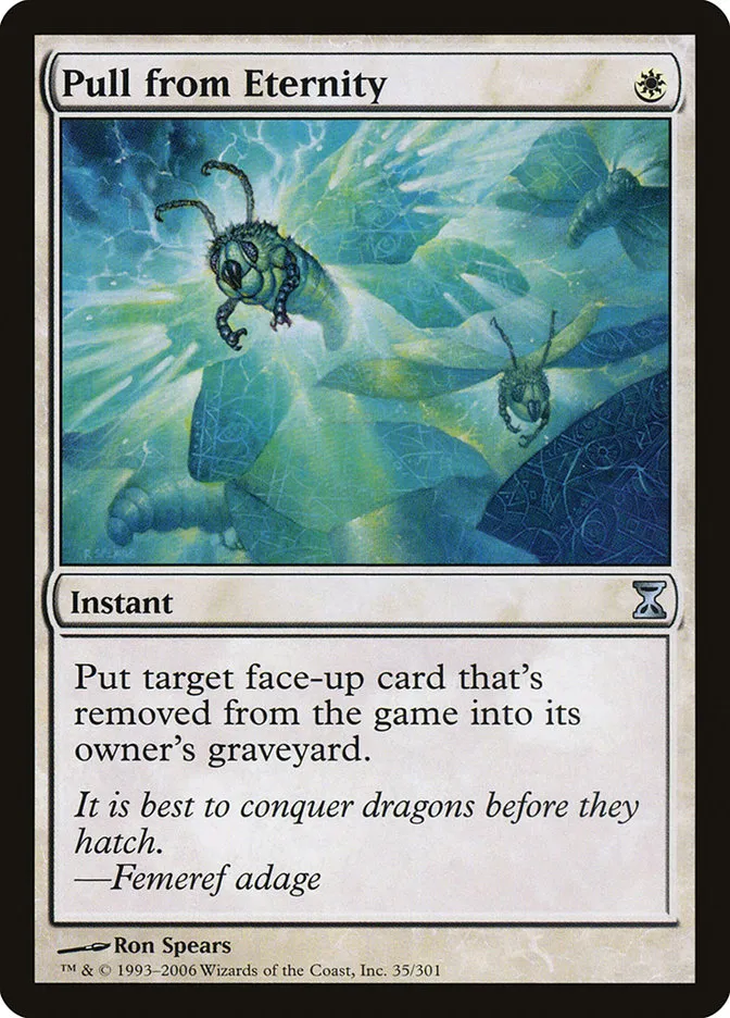 2006 Time Spiral Pull from Eternity uncommon #35 uncommon card image
