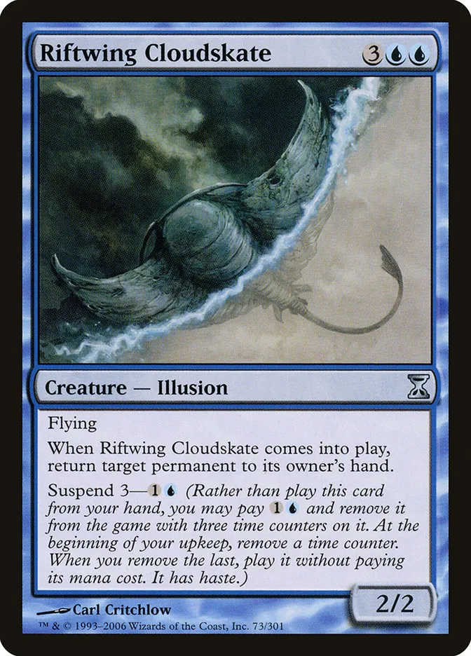 2006 Time Spiral Riftwing Cloudskate #73 uncommon card image