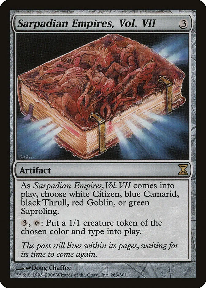 2006 Time Spiral Sarpadian Empires, Vol. VII #263 rare card image