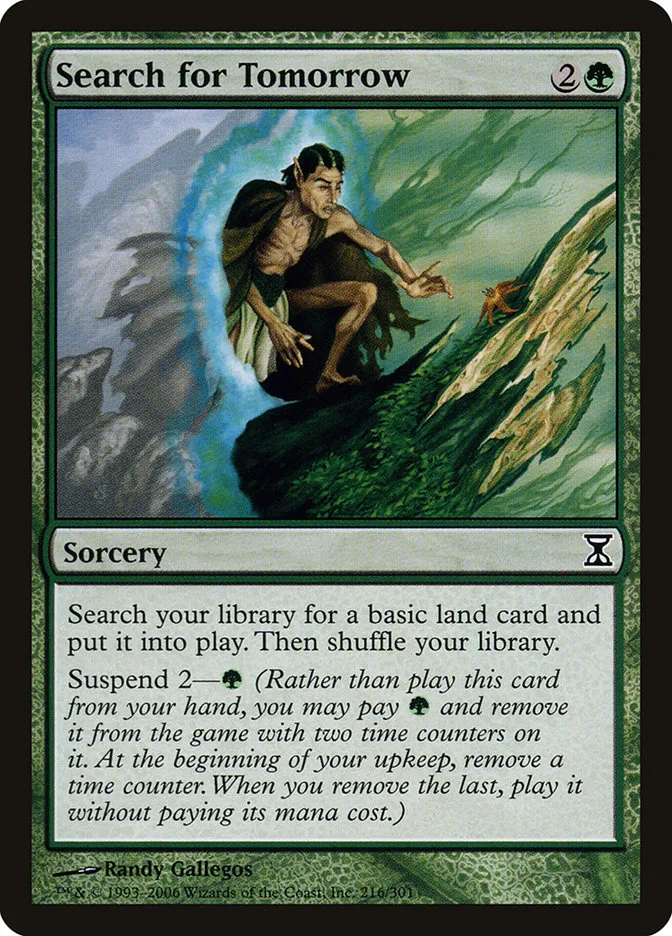 2006 Time Spiral Search for Tomorrow #216 common card image
