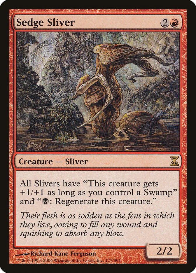 2006 Time Spiral Sedge Sliver #177 rare card image