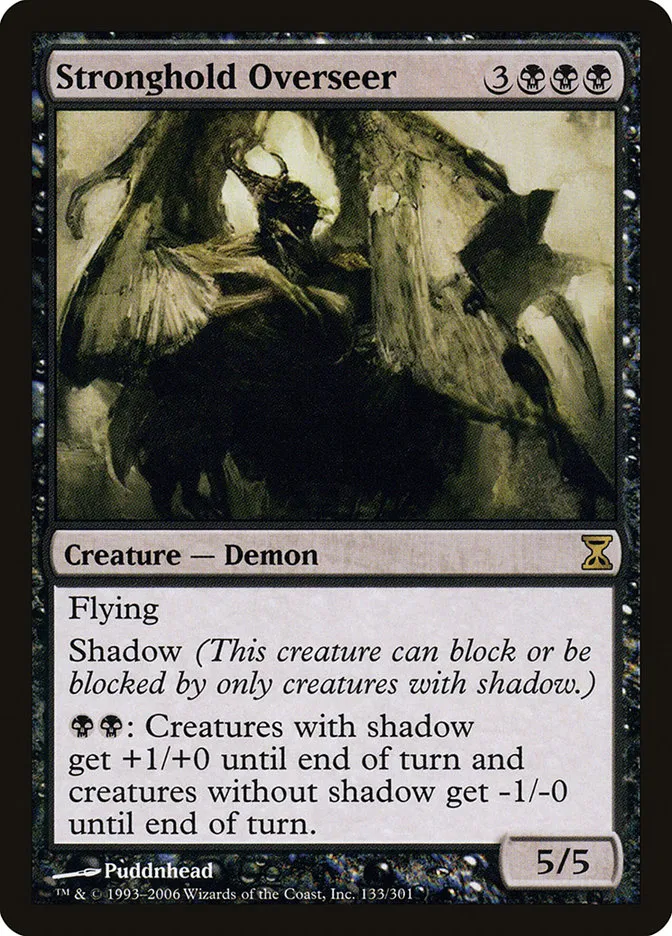 2006 Time Spiral Stronghold Overseer #133 rare card image