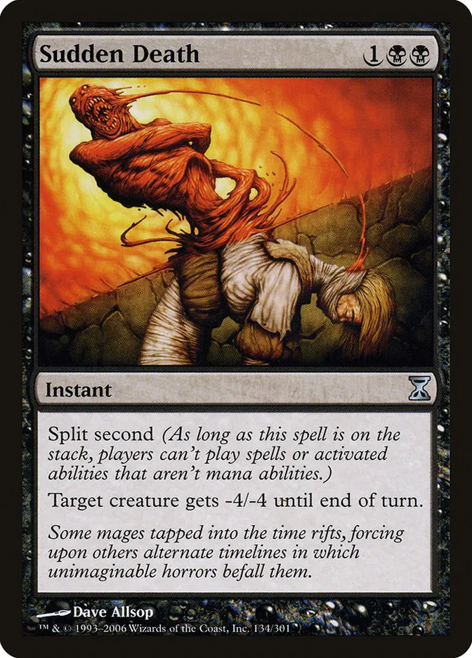 2006 Time Spiral Sudden Death #134 uncommon card image