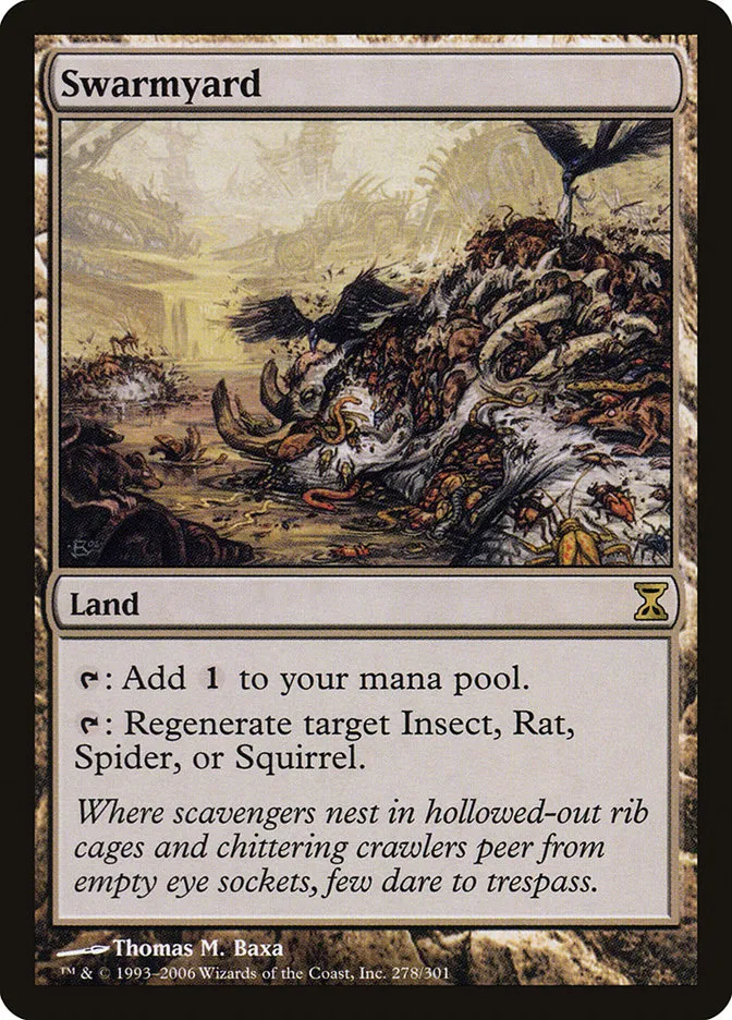 2006 Time Spiral Swarmyard #278 rare card image