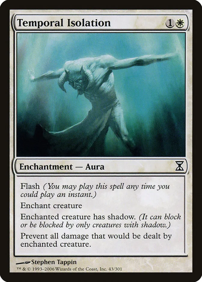 2006 Time Spiral Temporal Isolation common #43 common card image