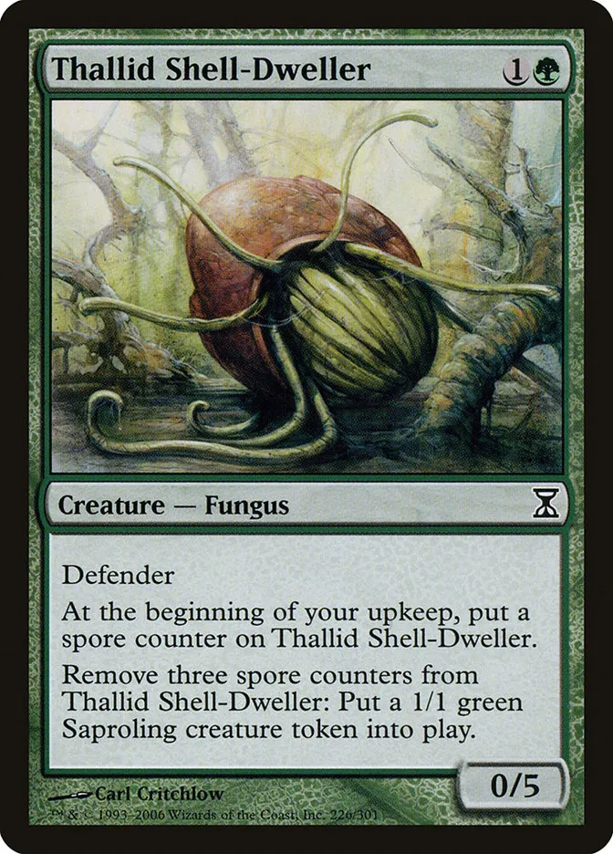 2006 Time Spiral Thallid Shell-Dweller #226 common card image