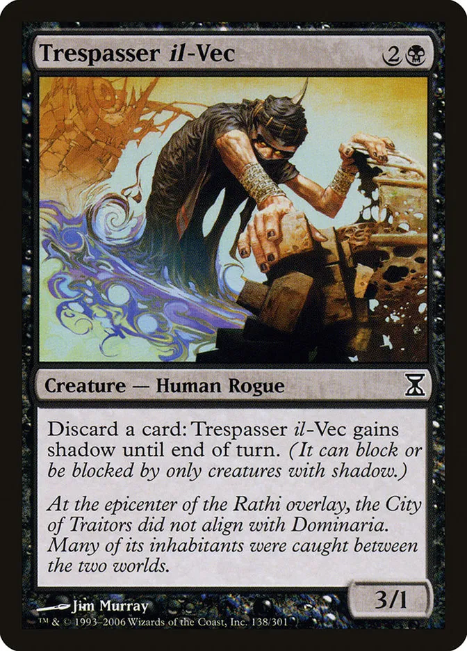 2006 Time Spiral Trespasser il-Vec common #138 common card image