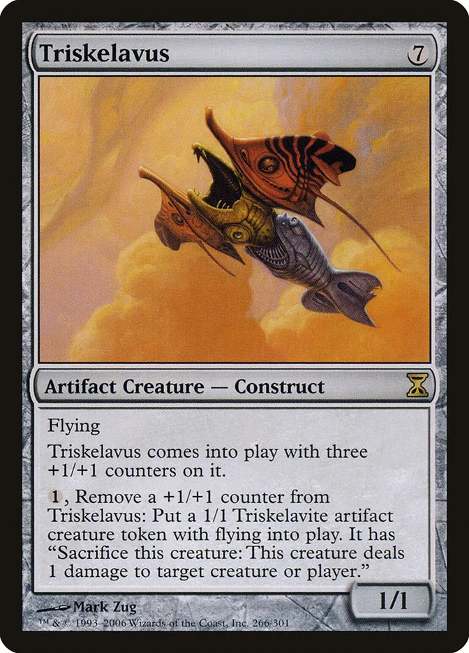 2006 Time Spiral Triskelavus #266 rare card image