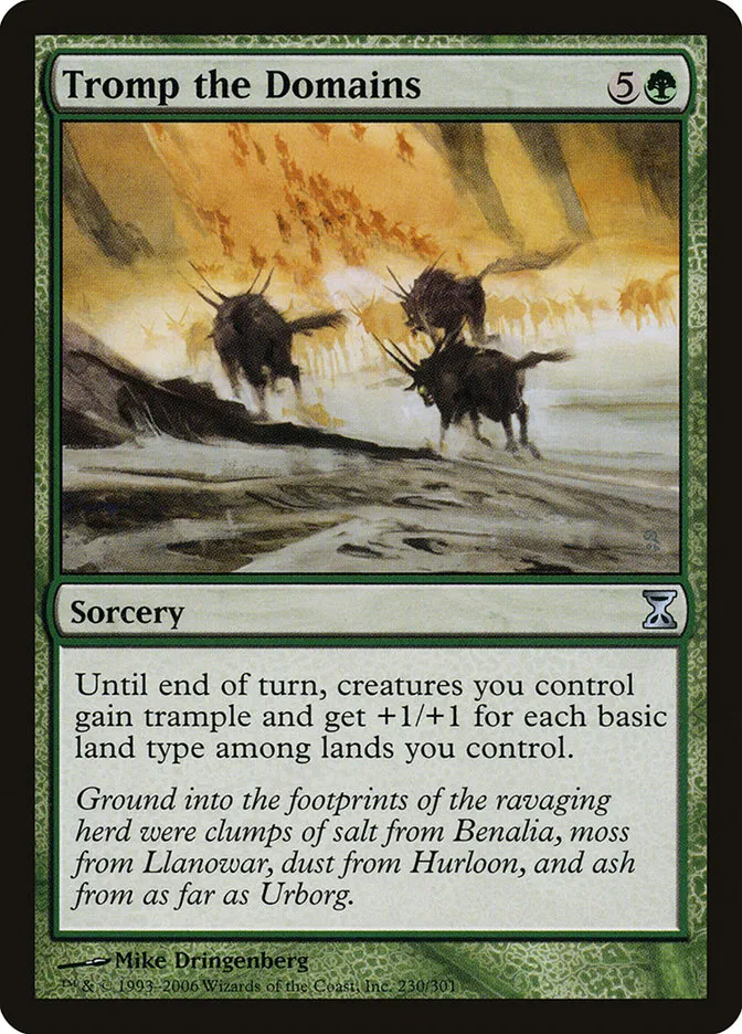 2006 Time Spiral Tromp the Domains #230 uncommon card image