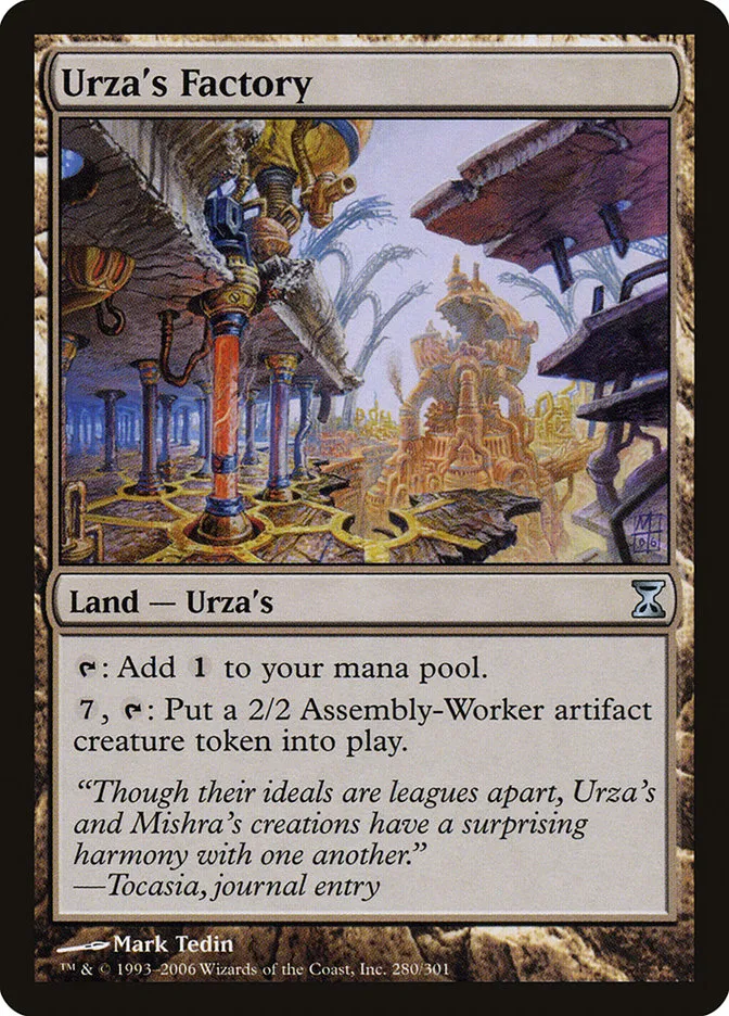 2006 Time Spiral Urza's Factory #280 uncommon card image