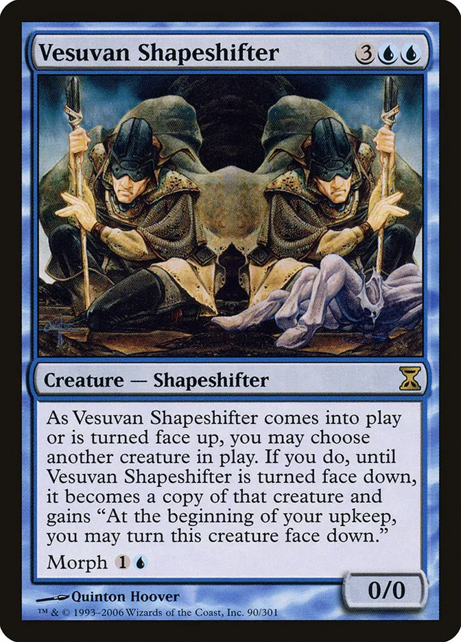 2006 Time Spiral Vesuvan Shapeshifter #90 rare card image