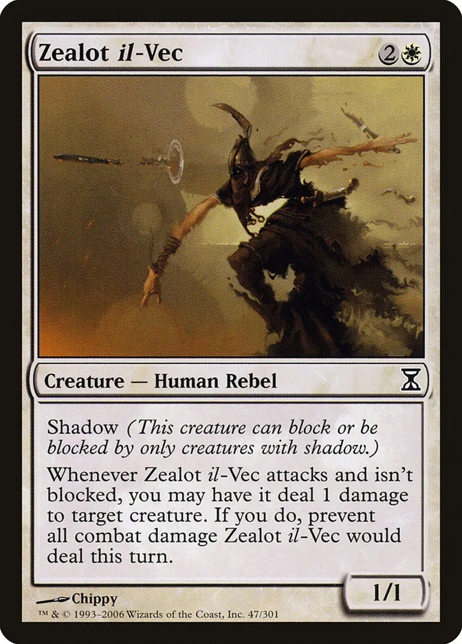 2006 Time Spiral Zealot il-Vec #47 common card image
