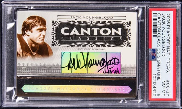 2006 Playoff Jack Youngblood National Treasures Canton Classics Signature #CC-JY card image