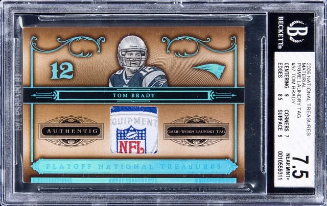 2006 Playoff National Treasures Material Prime Laundry #no-number card image