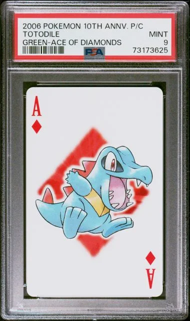 2006 Pokemon Center Anniversary Playing Cards Green Deck #10th card image