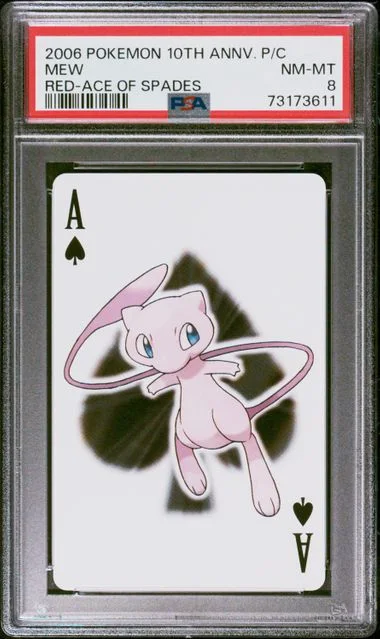 2006 Pokemon Center Anniversary Playing Cards Red Deck #10th card image