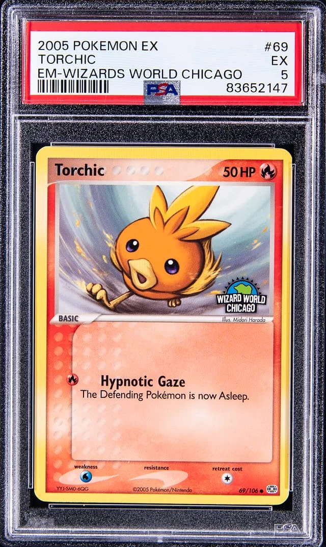 2006 Pokemon EX Emerald Wizards World Chicago Torchic #69 card image