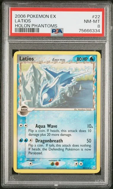 2006 Pokemon EX Holon Phantoms Latios #22 card image