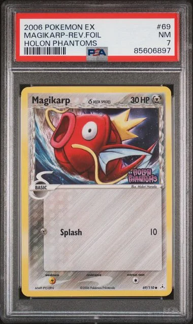 2006 Pokemon Ex Holon Phantoms Magikarp-Reverse #69 card image