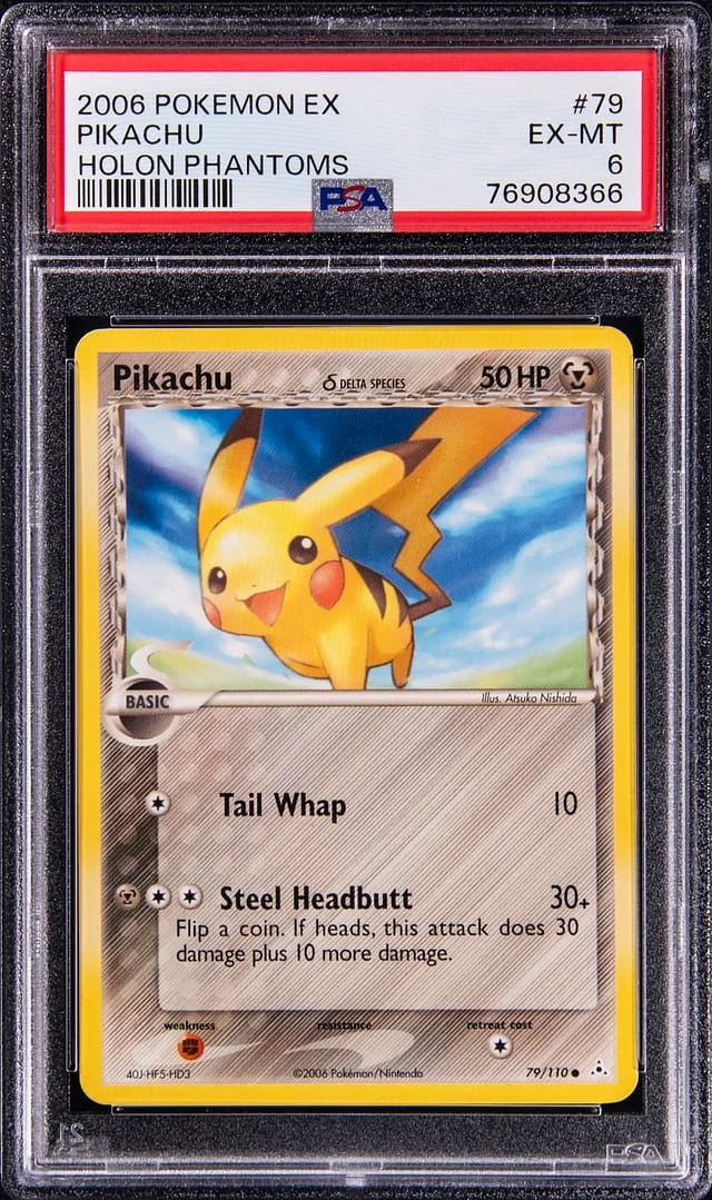 2006 Pokemon EX Holon Phantoms Pikachu #79 card image