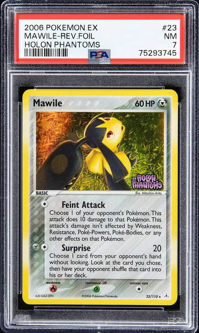 2006 Pokemon EX Holon Phantoms - Reverse Foil Mawile #23 card image