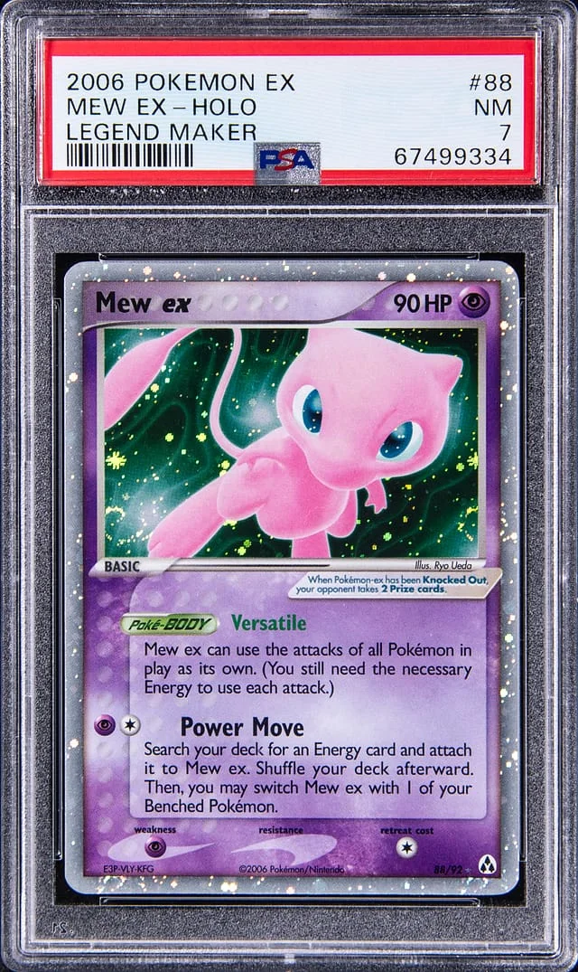 2006 Pokemon EX Legend Maker Mew ex #88 card image