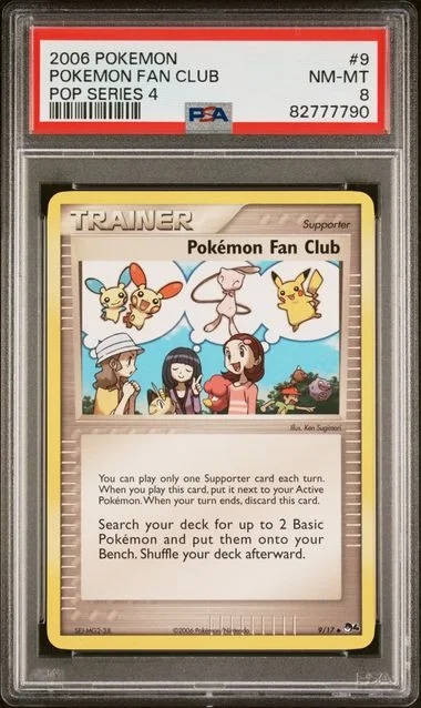 2006 Pokemon Pop Series 4 Pokemon Fan Club #9 card image