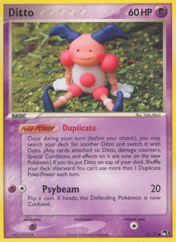2006 POP Series 3 Ditto Common #12/17 Common card image