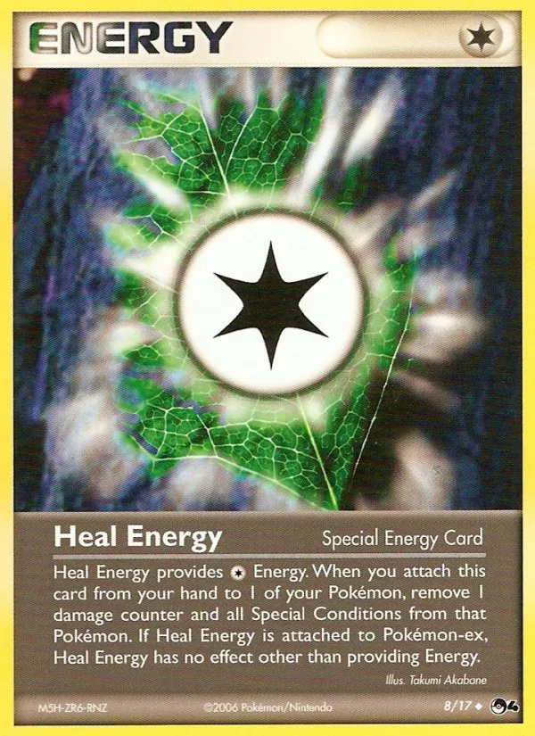 2006 POP Series 4 Heal Energy Uncommon #08/17 Uncommon card image