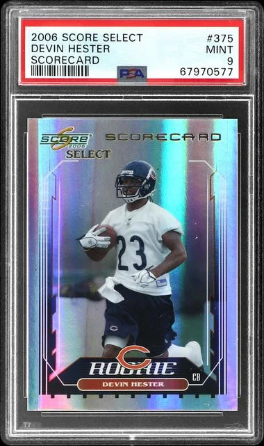 2006 Score Devin Hester Select Scorecard #375 card image