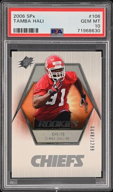 2006 SPx Tamba Hali #106 card image