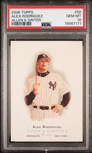 2006 Topps Allen & Ginter Alex Rodriguez #50 card image