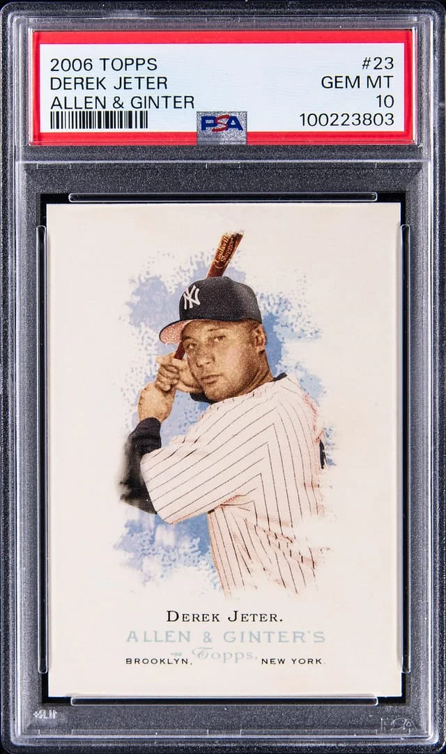 2006 Topps Allen & Ginter Derek Jeter #23 card image