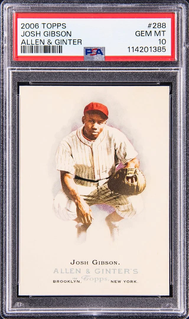 2006 Topps Allen & Ginter Josh Gibson #288 card image