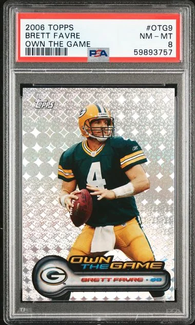 2006 Topps Brett Favre Own The Game #OTG9 card image