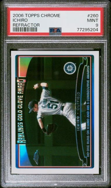 2006 Topps Chrome Ichiro Refractor #260 card image