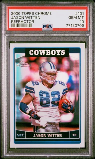 2006 Topps Chrome Jason Witten Refractor #101 card image