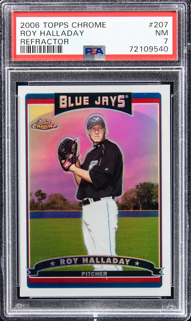 2006 Topps Chrome Roy Halladay Refractor #207 card image