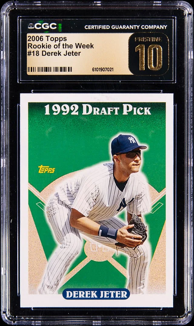 2006 Topps Derek Jeter Of The Week #98 card image