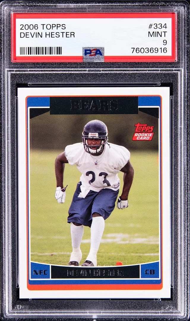 2006 Topps Devin Hester #334 card image