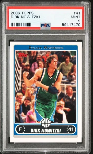 2006 Topps Dirk Nowitzki #41 card image