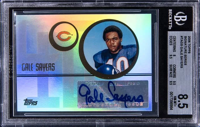 2006 Topps Gale Sayers Signature Series #TA-GS card image