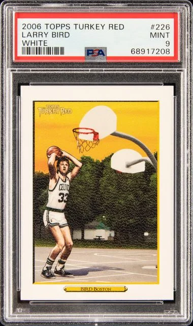 2006 Topps Larry Bird Turkey Red White #226 card image
