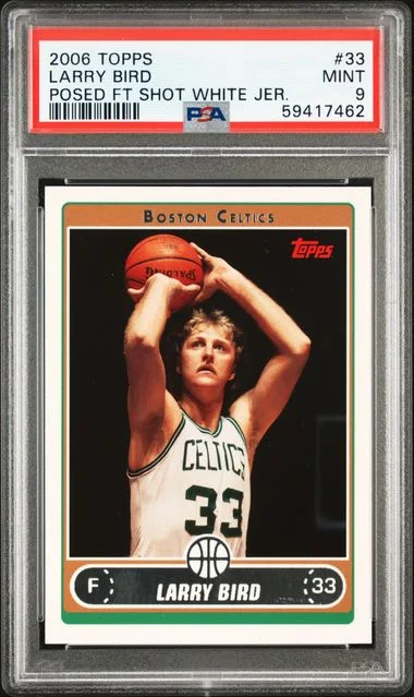 2006 Topps Larry Bird #33 card image