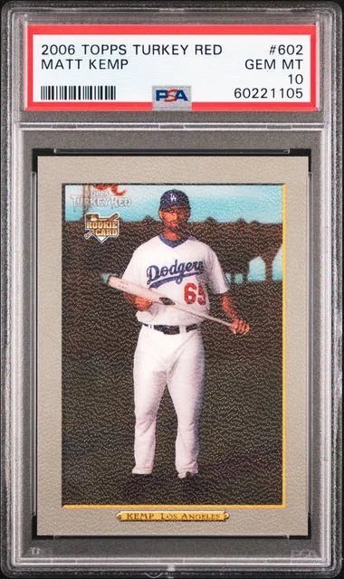 2006 Topps Matt Kemp Turkey Red #602 card image