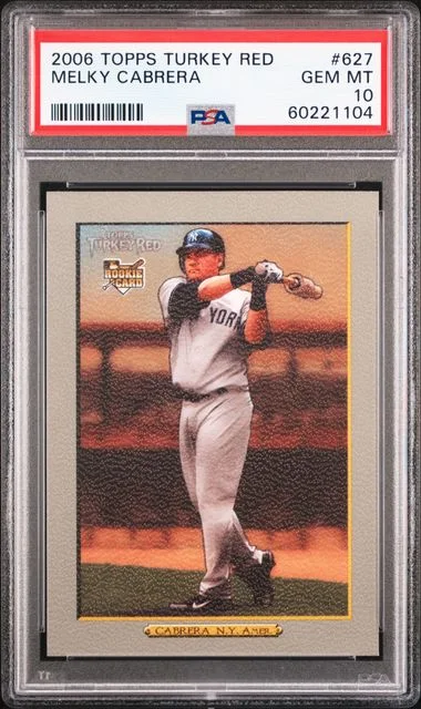 2006 Topps Melky Cabrera Turkey Red #627 card image