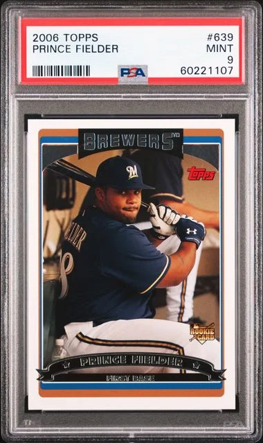 2006 Topps Prince Fielder #639 card image