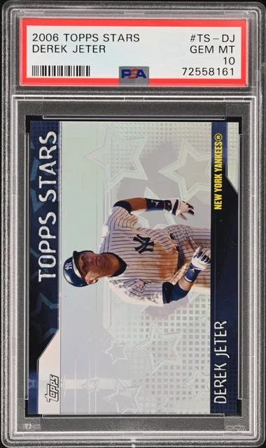 2006 Topps Stars Ts-Dj Derek Jeter #no-number card image