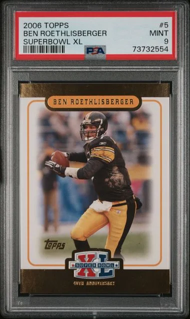2006 Topps Super Ben Roethlisberger Bowl Super Bowl XL #5 card image